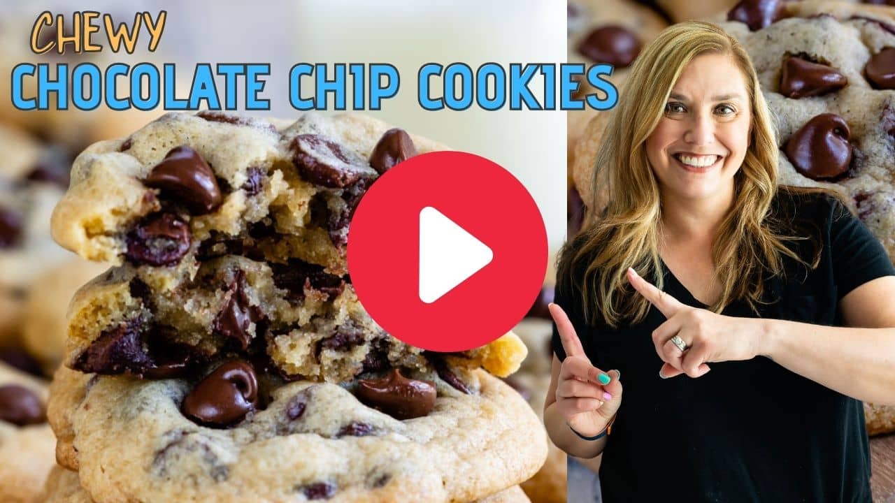 chewy chocolate chip cookie video thumbnaiil