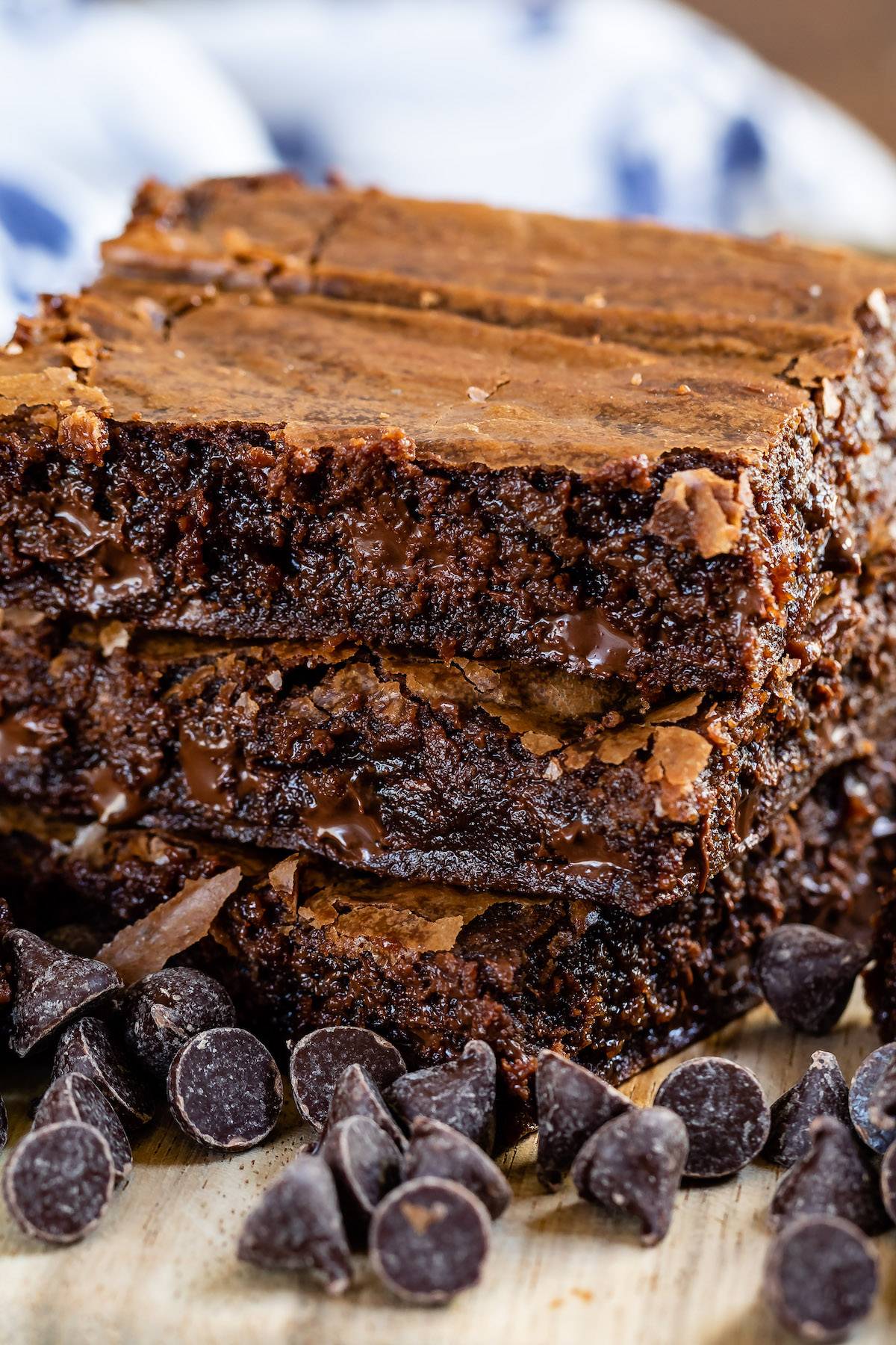 stack of 3 brownies