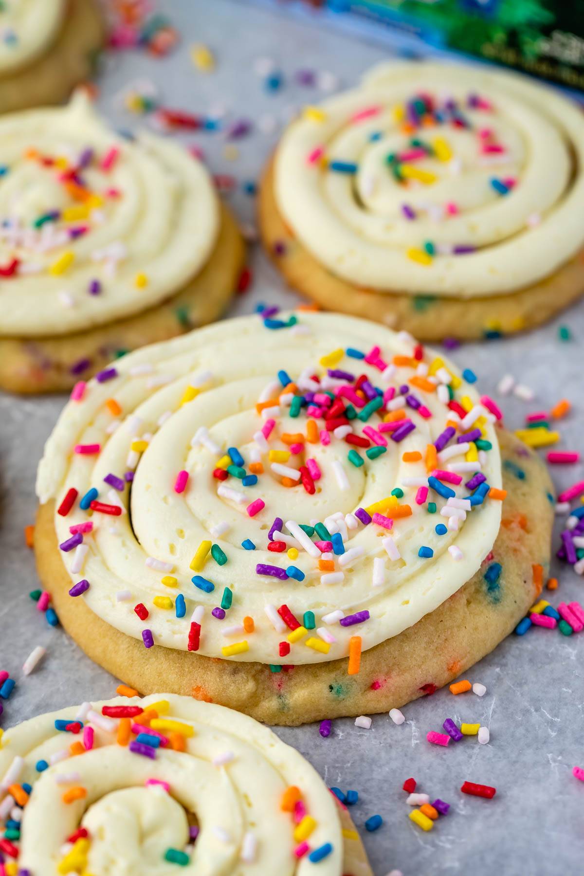 COOKIE ON PARCHMENT