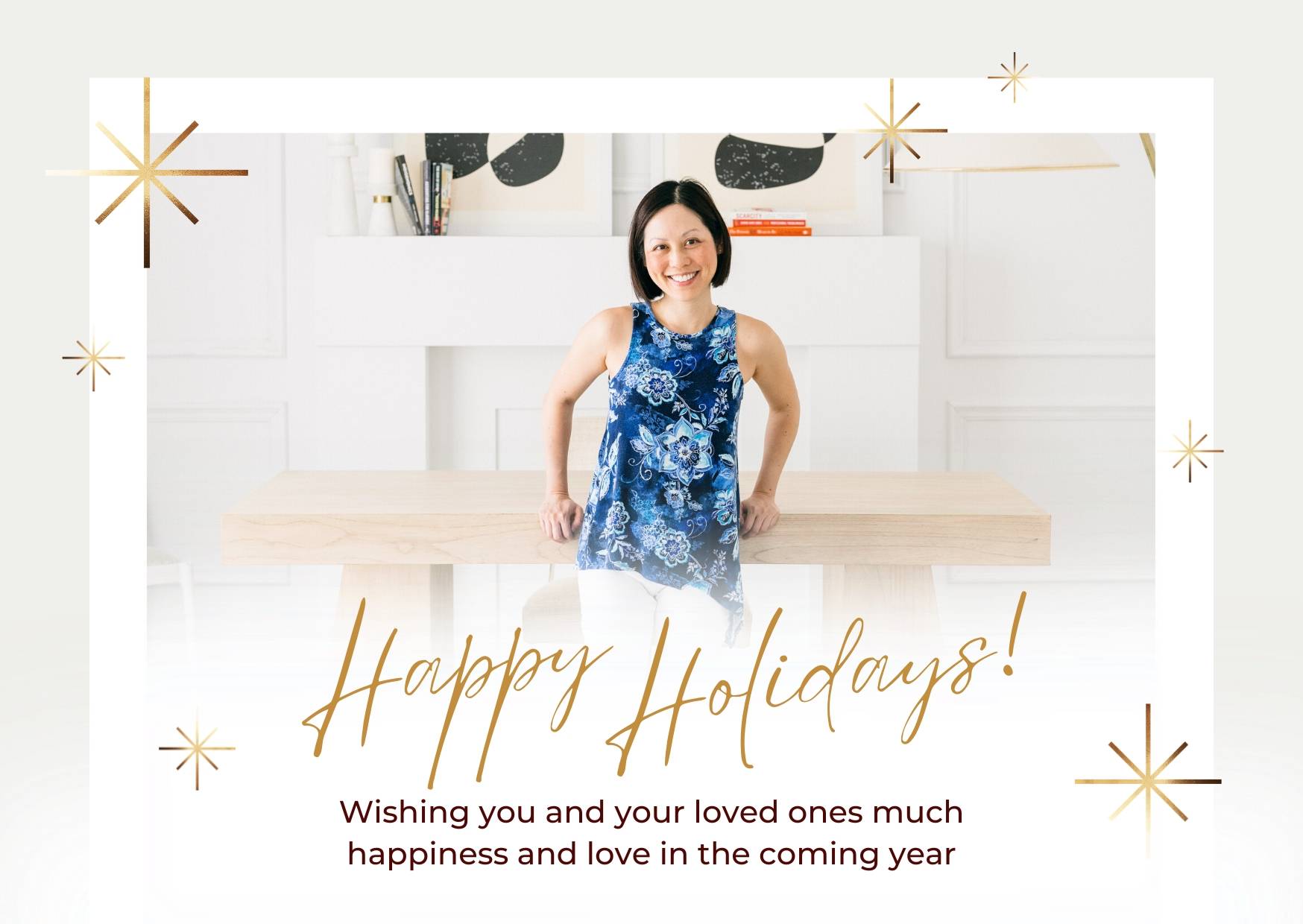 Happy Holidays card