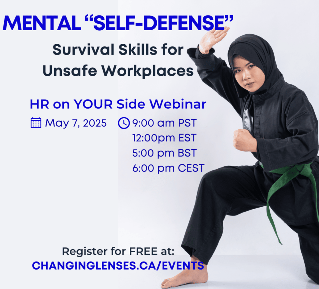 Event banner for Mental Self-Defense webinar