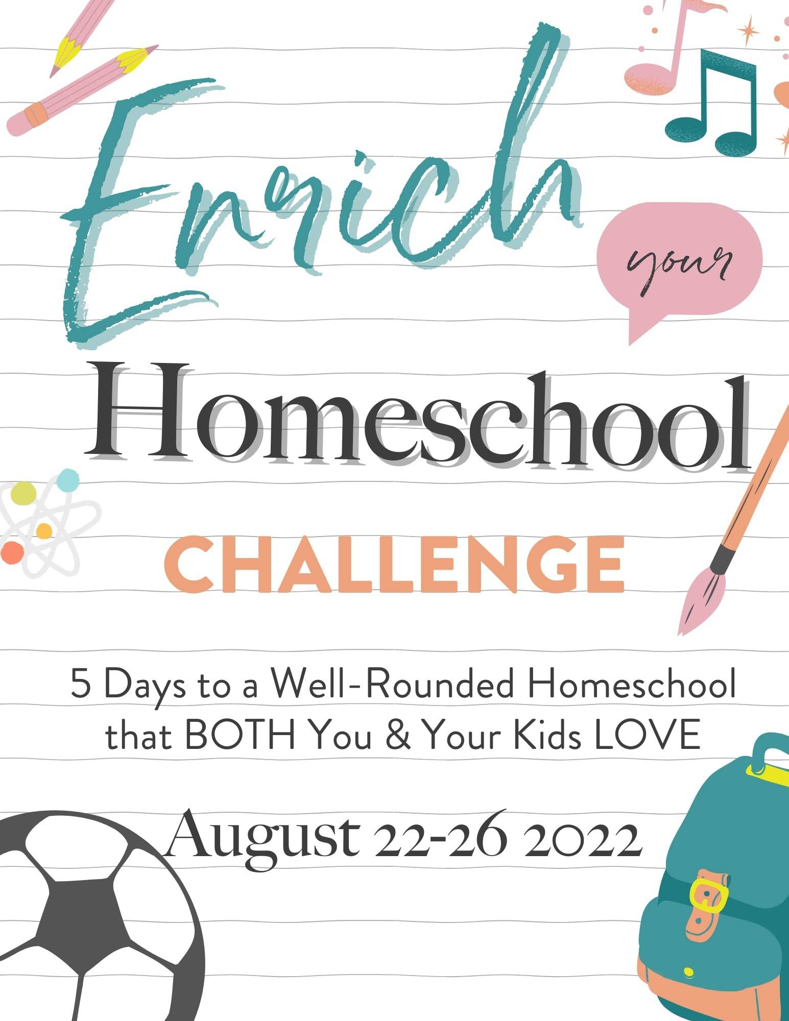 Enrich Your Homeschool Challenge 