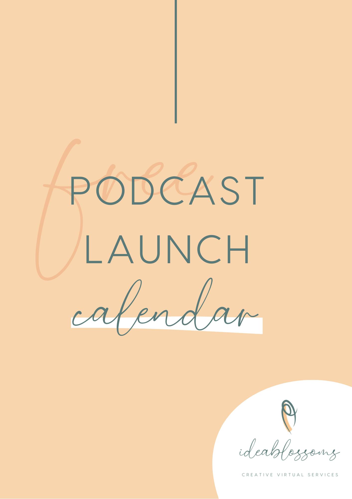 Plug & Play Podcast Launch Calendar