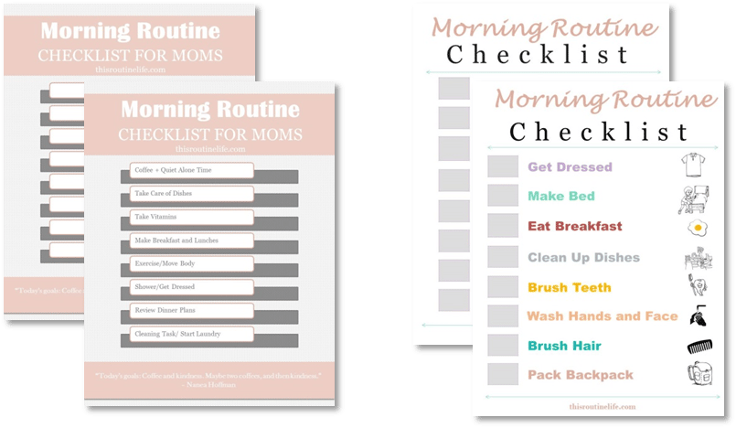 The Morning Routine That Makes Me a Better Mom - This Routine Life