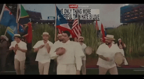 Bad Bunny at the Super Bowl