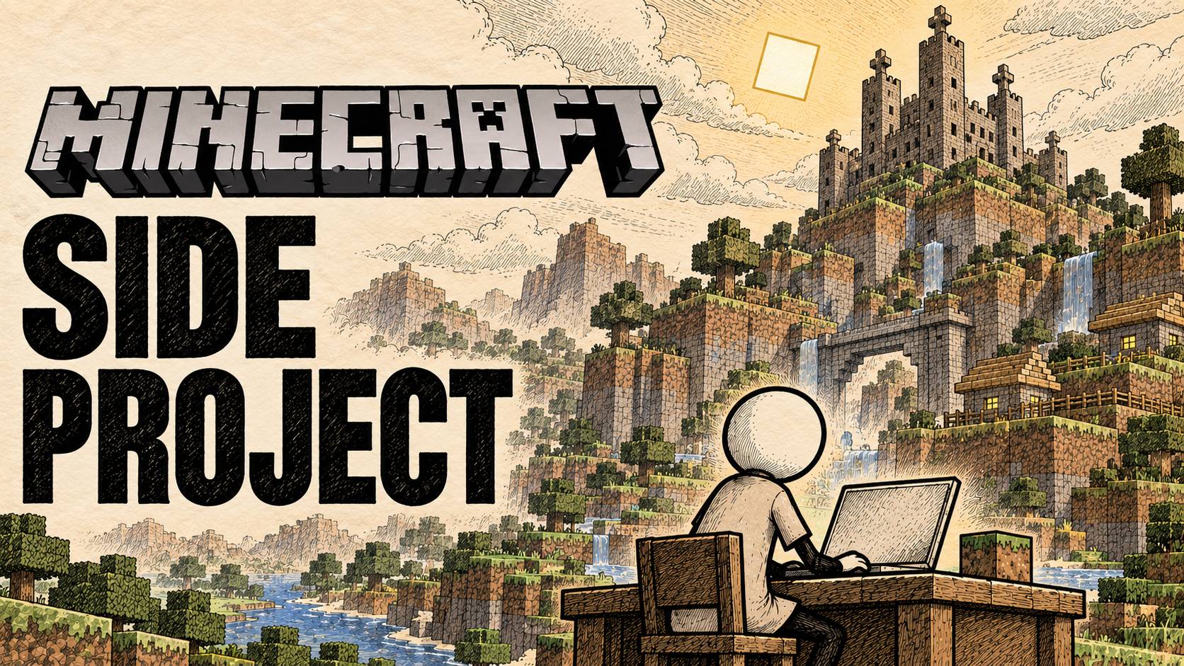The Minecraft story. Watch on YouTube