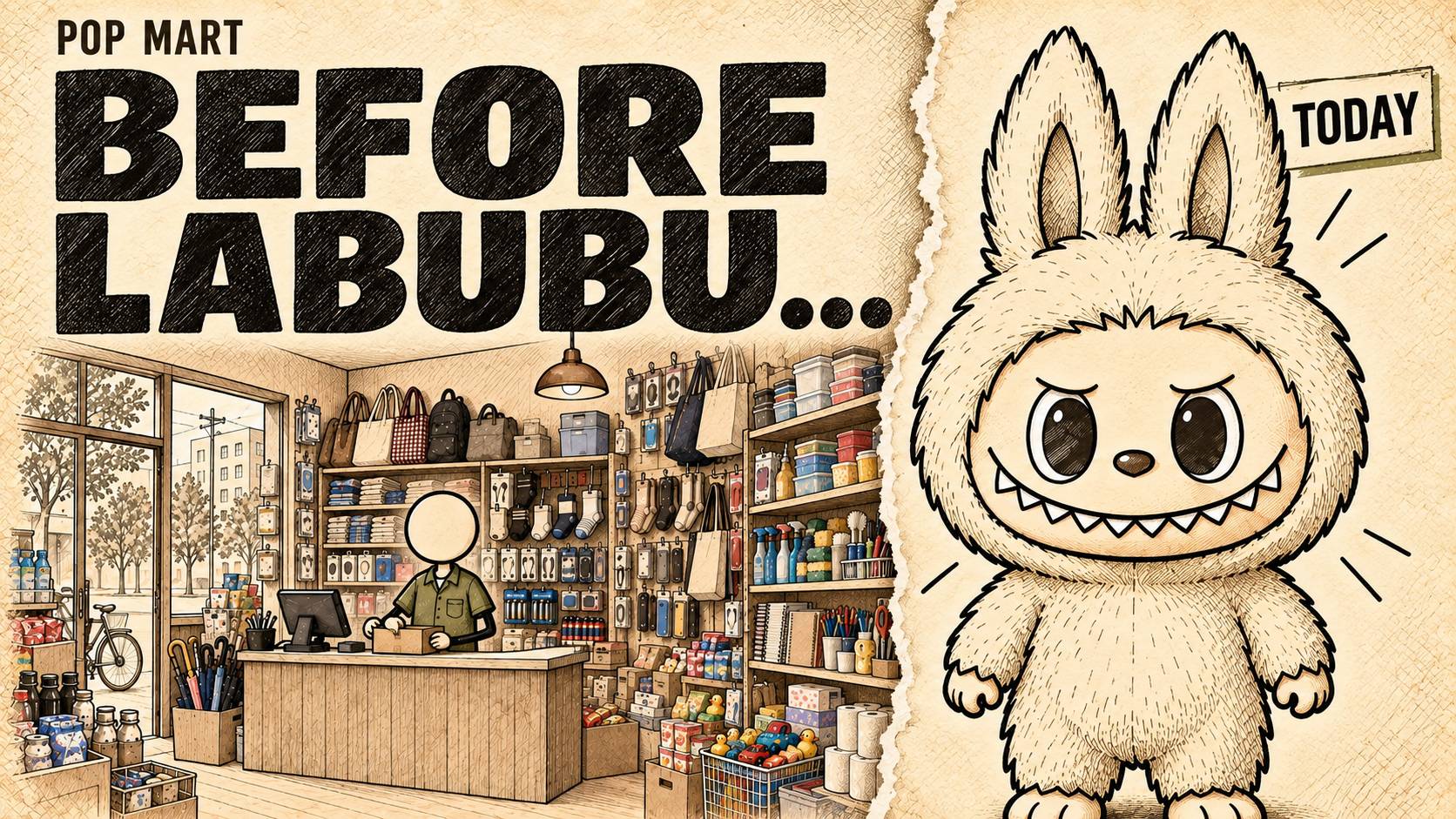 Before Labubu: POP MART's fight to survive, Part 1. Watch on YouTube