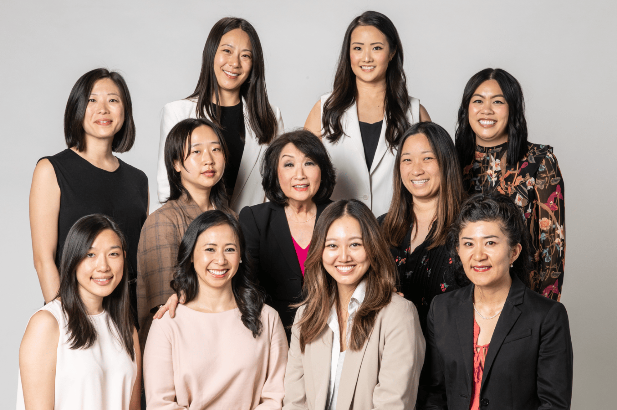An image of several women named Connie, from the NYT article I Got My Name from Connie Chung. So Did They.