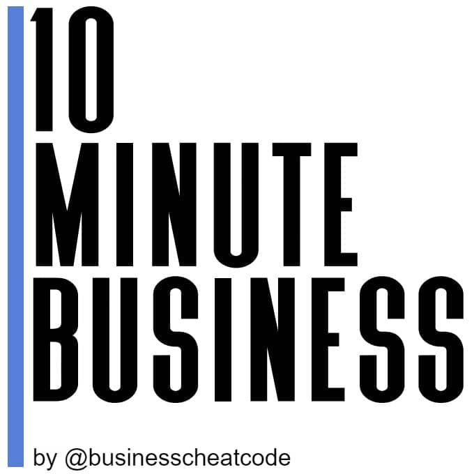 E-Book - 10 Minute Business