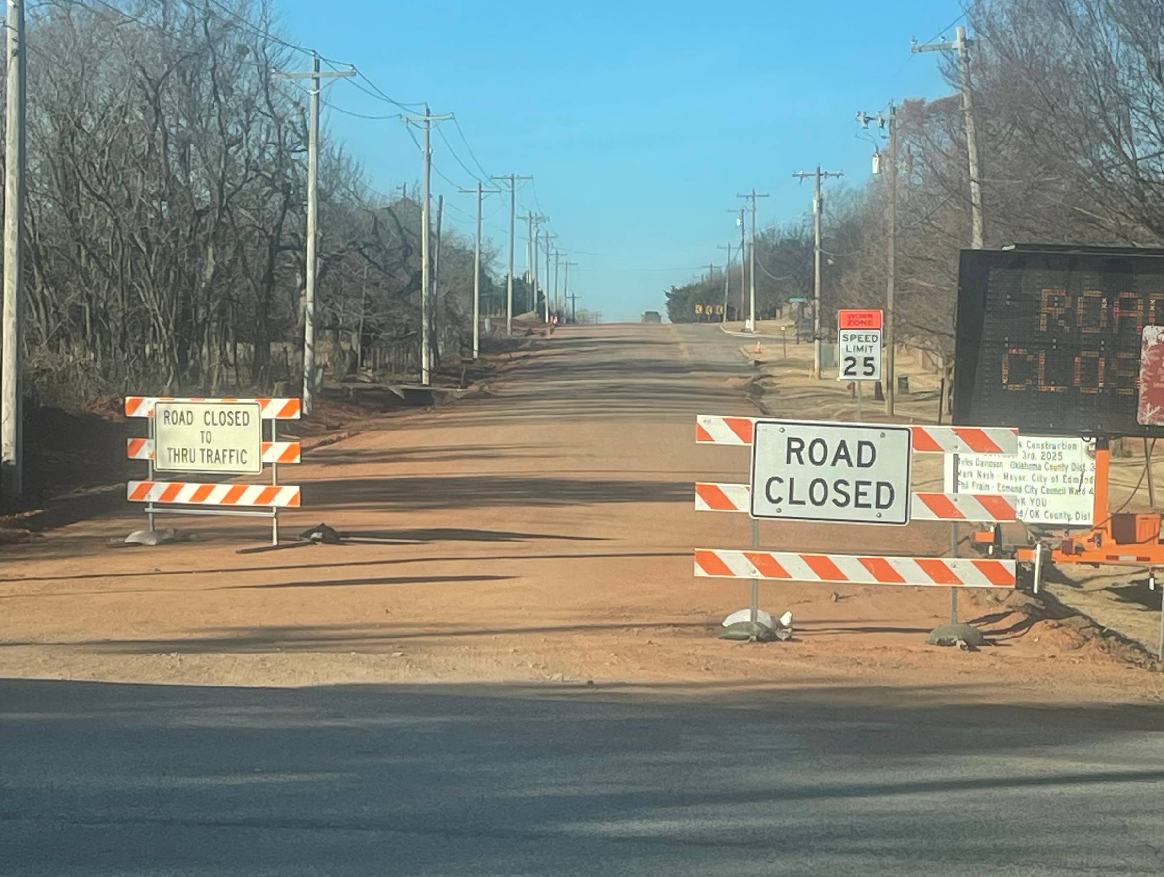 Road Construction and Your Goals