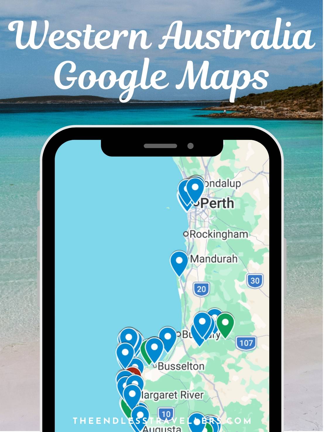 Western Australia Google Maps