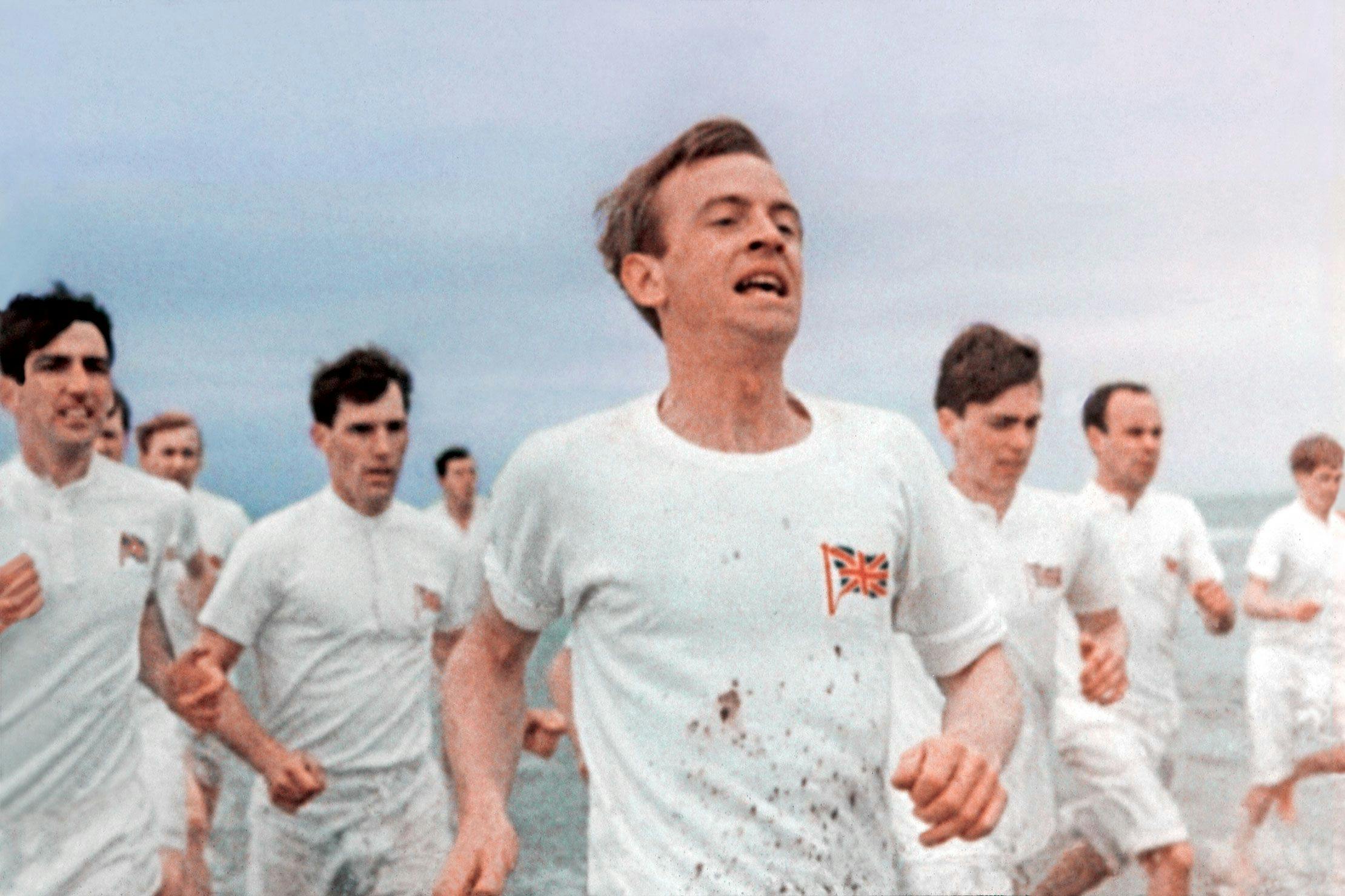 Eric Liddell running in Chariots of Fire