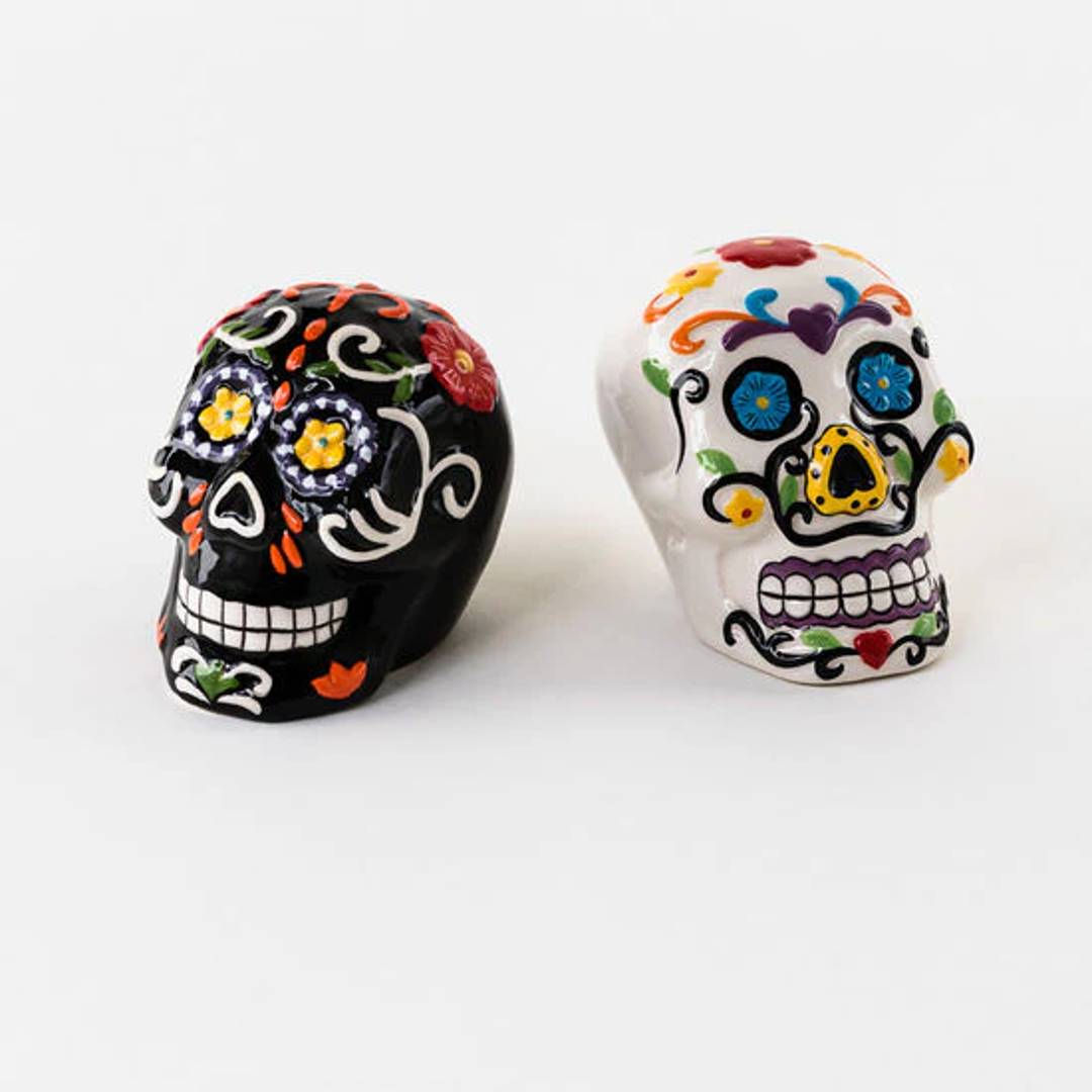 Day of the Dead Salt and Pepper Shakers