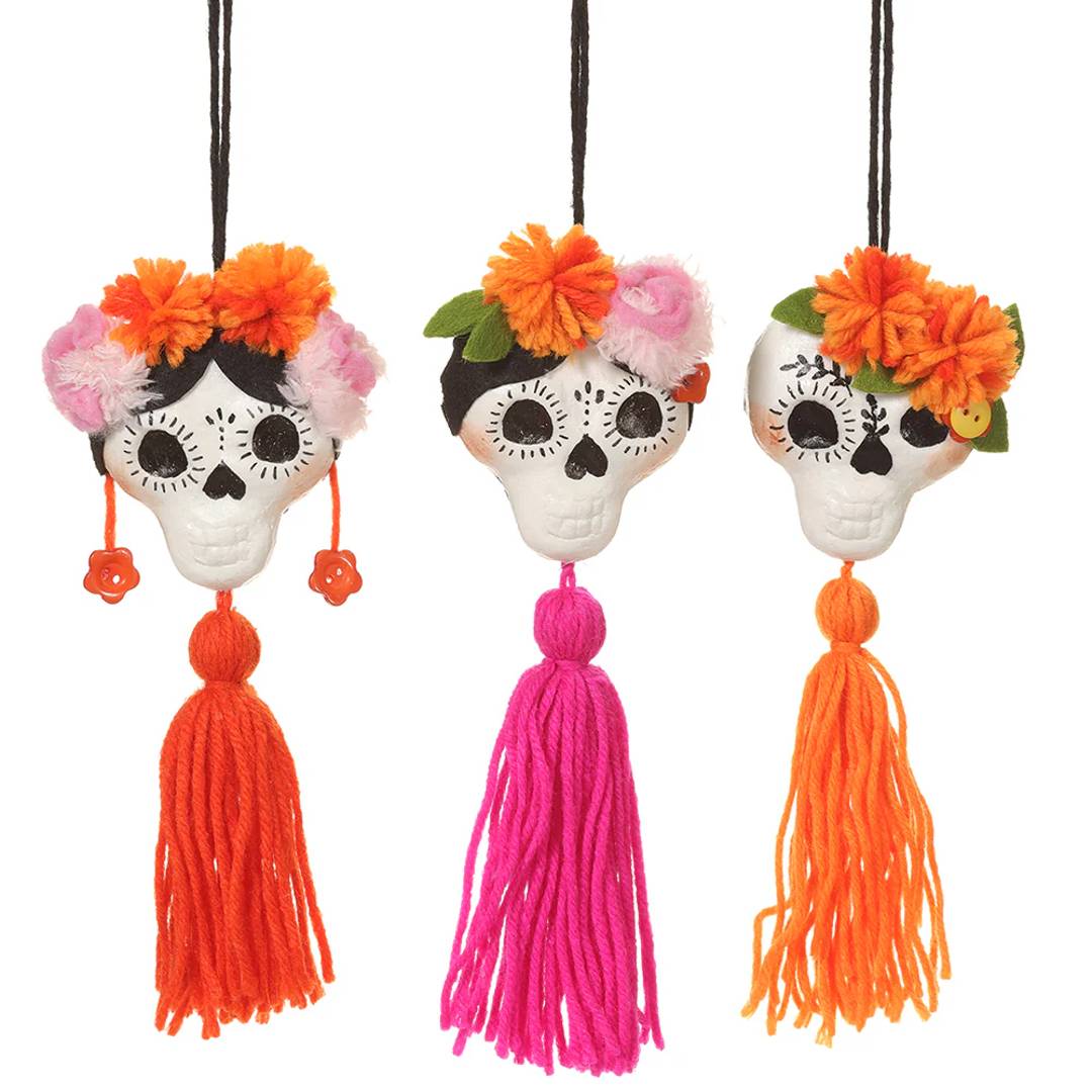 Skull Tassel Ornament