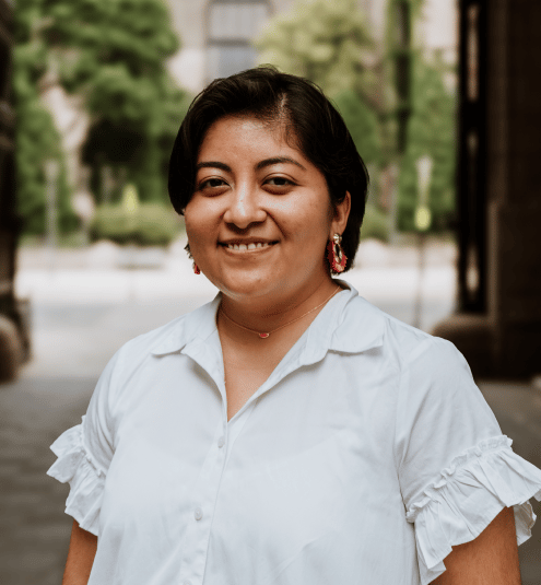 Foto de Michelle (ella/elle), Coordinadora de Activismo y Línea Directa