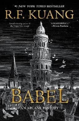 Portada del libro “Babel” de R.F. Kuang