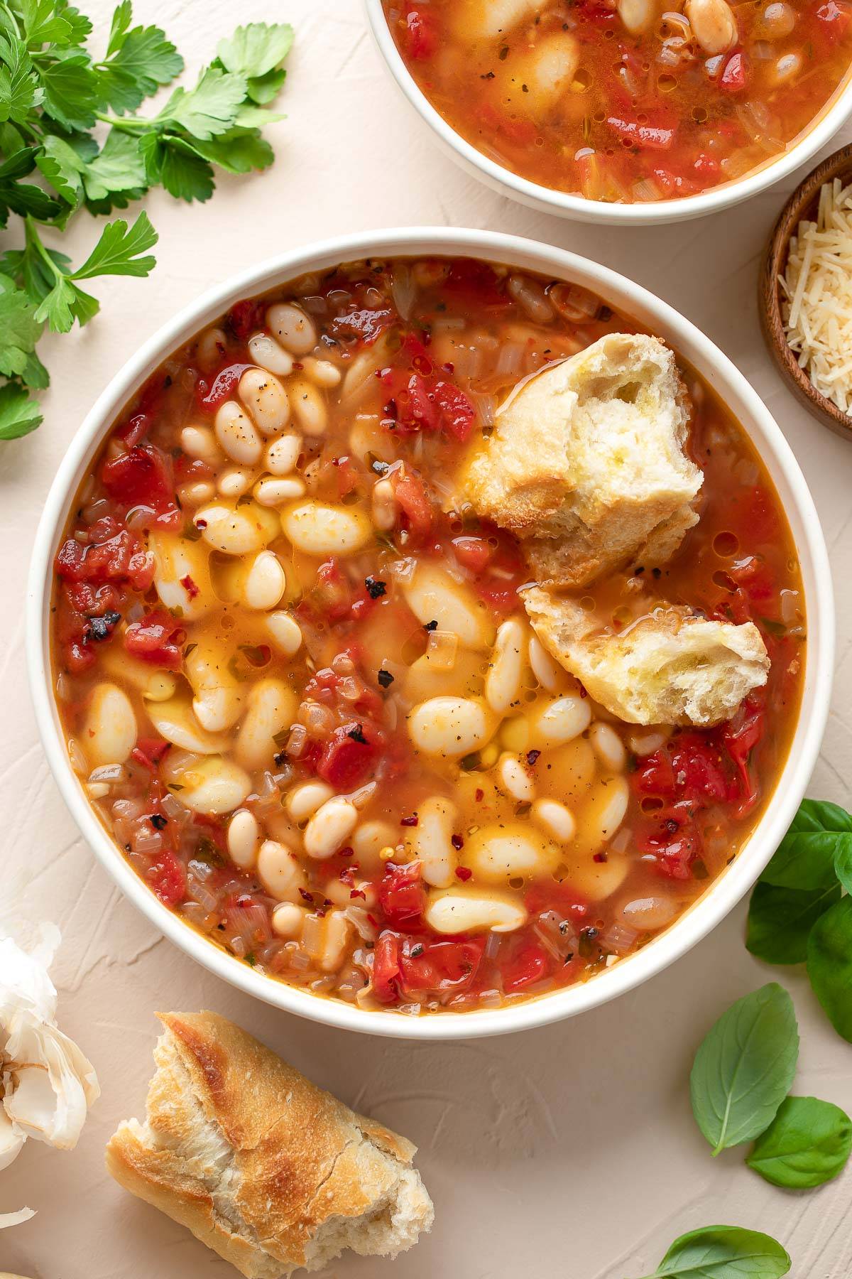 white bean soup