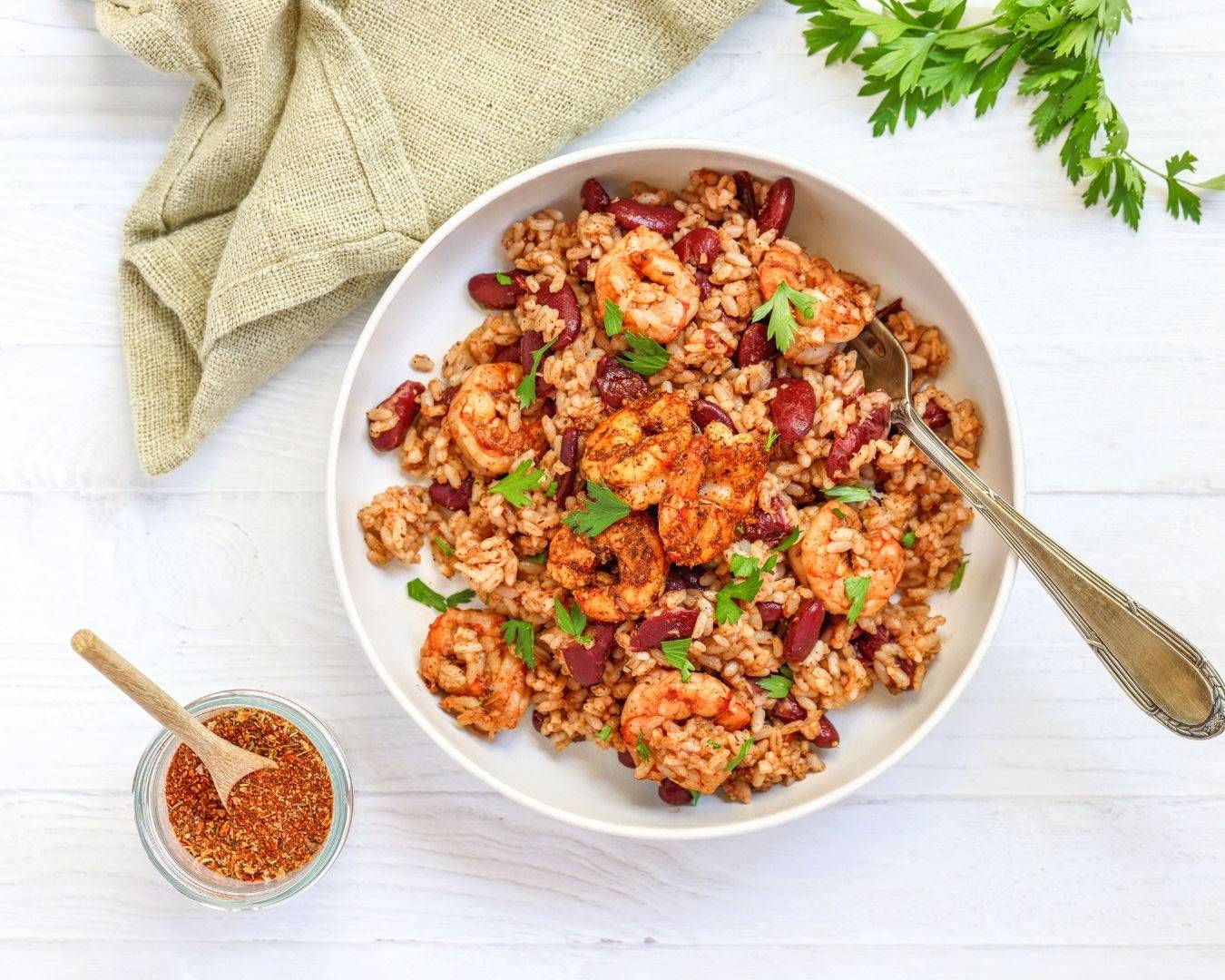 Jerk Shrimp Rice Bowl