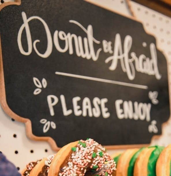 assorted flavor donut