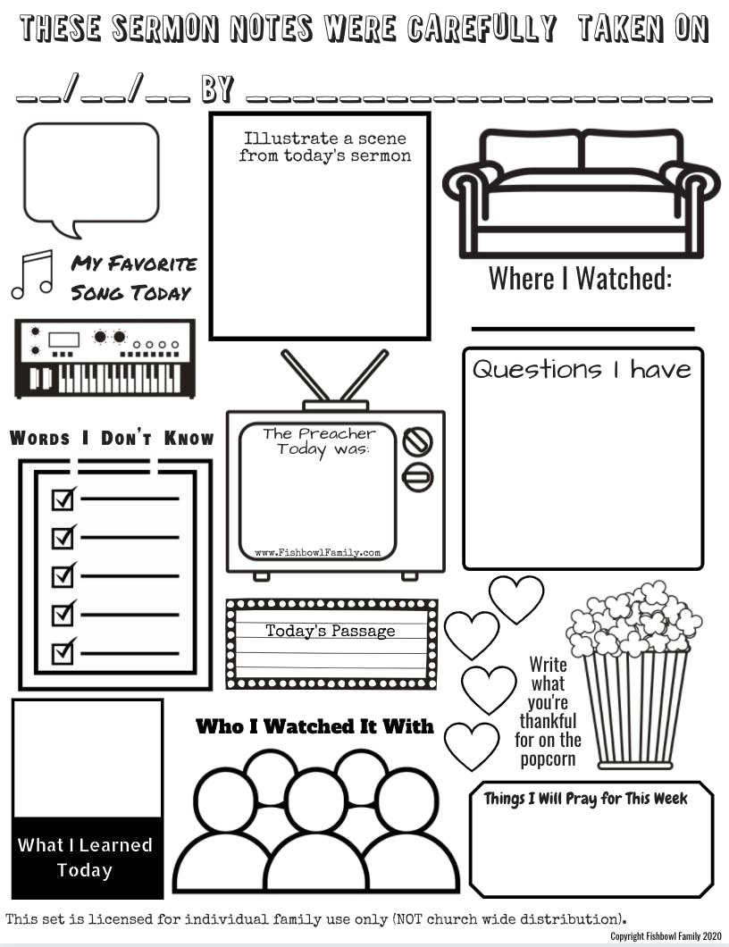 Four Ways to Help Kids Sit Through Church Plus a Free Printable PDF for Free Printable Church Nursery Sign In Sheets