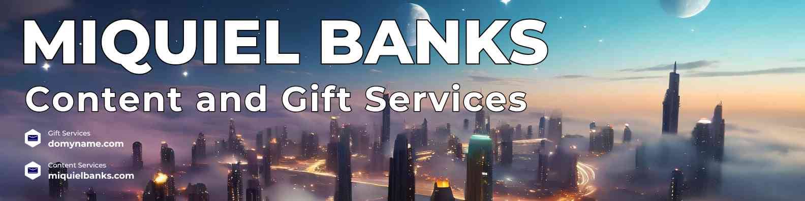 Banner - Content and Gift Services