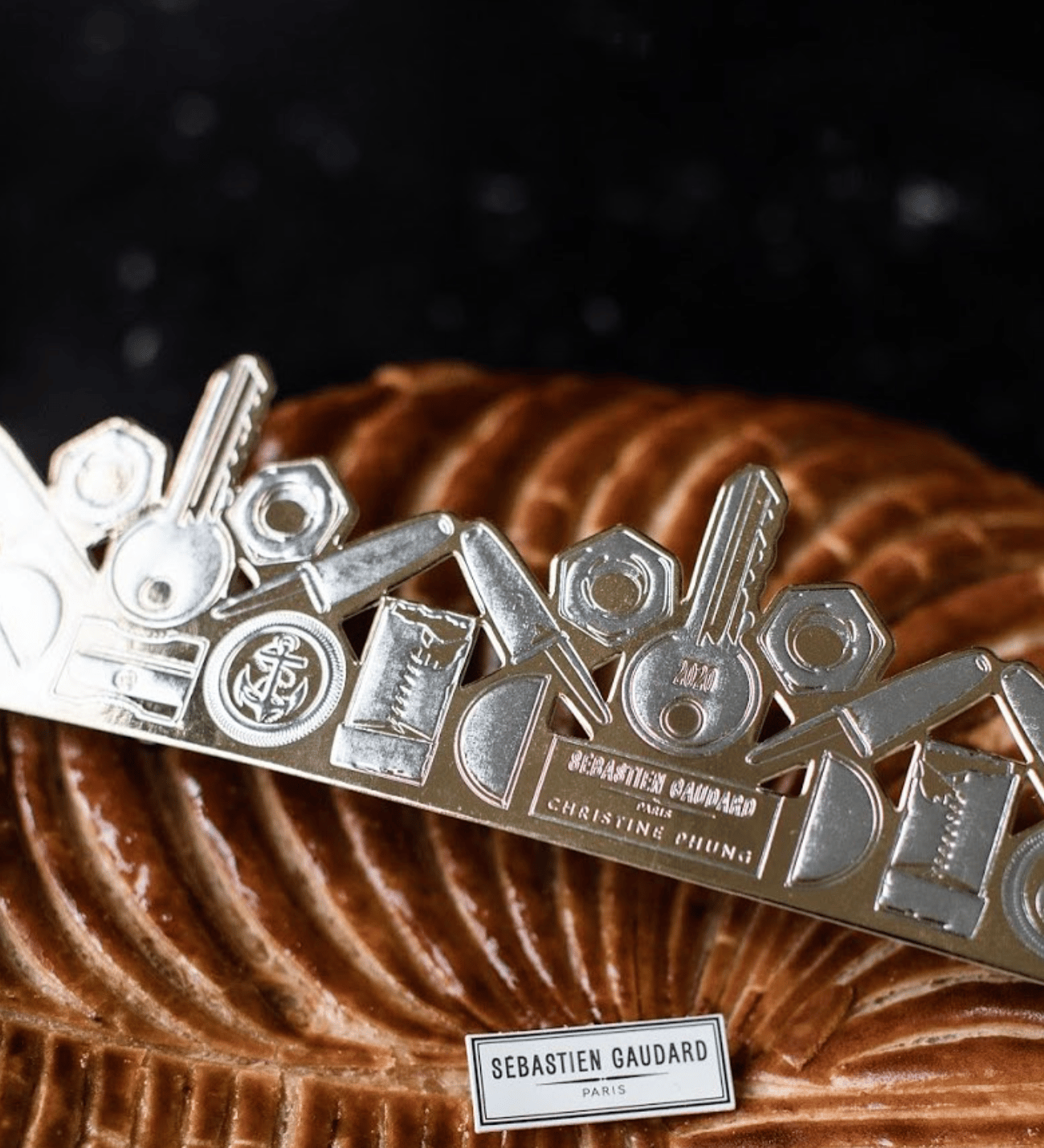 Couronne des roi dessinée pour Sébastien Gaudard en 2020