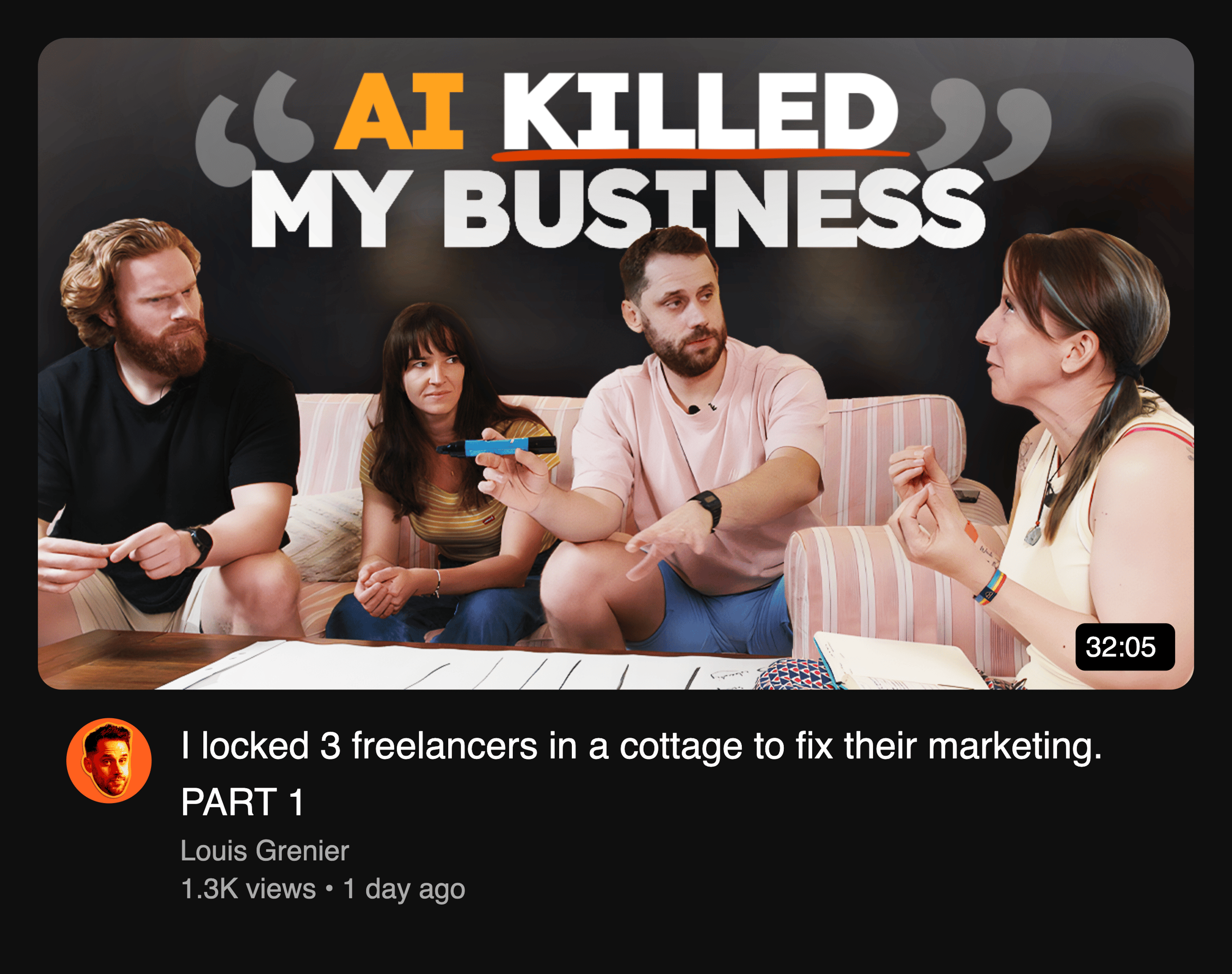 "AI killed my business"