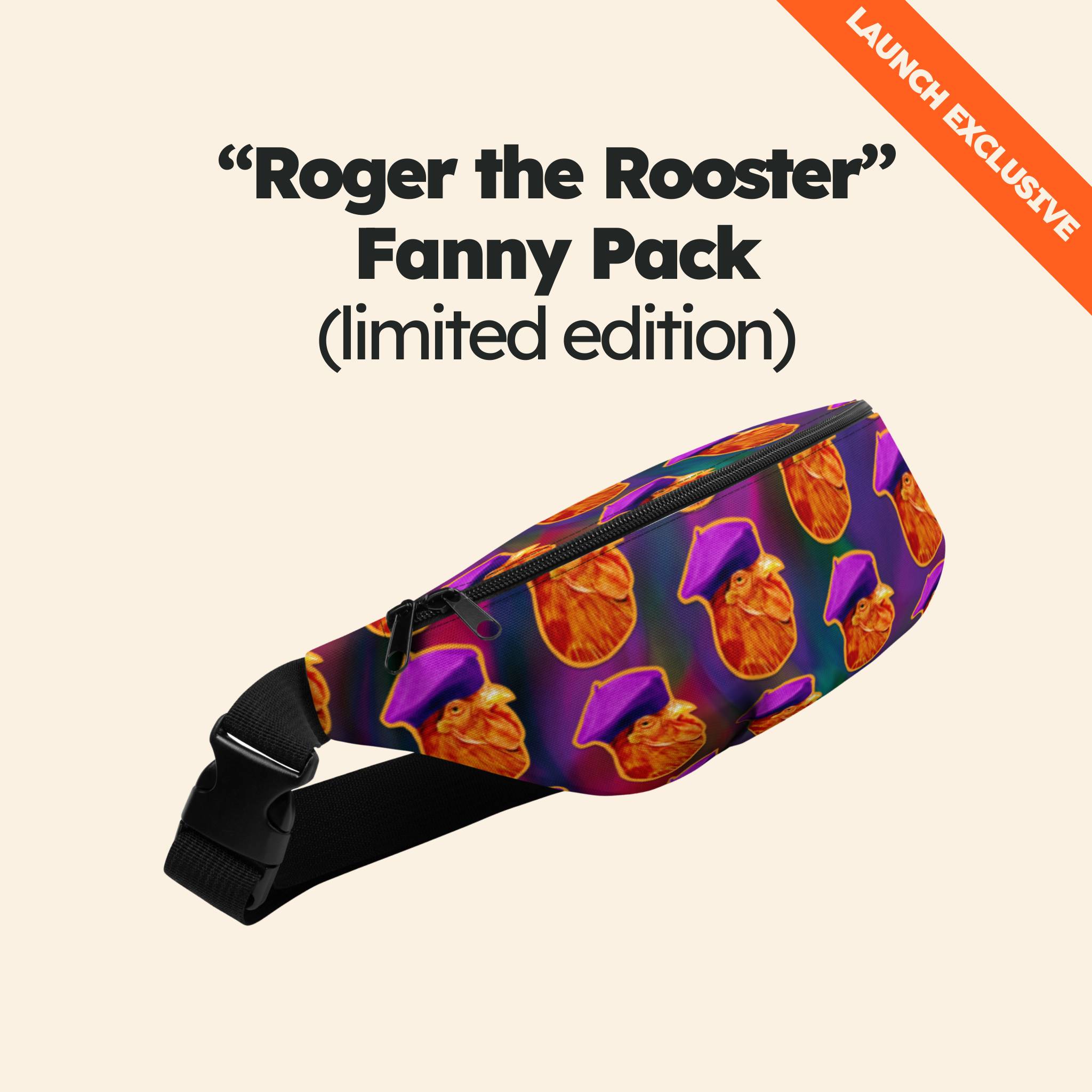 Roger The Rooster Fanny Pack