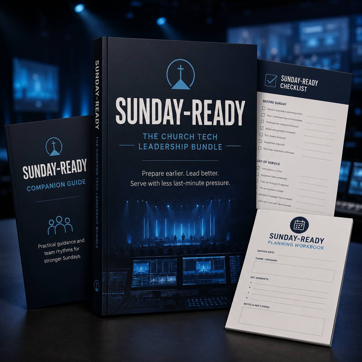 Sunday-Ready: The Church Tech Leadership Bundle