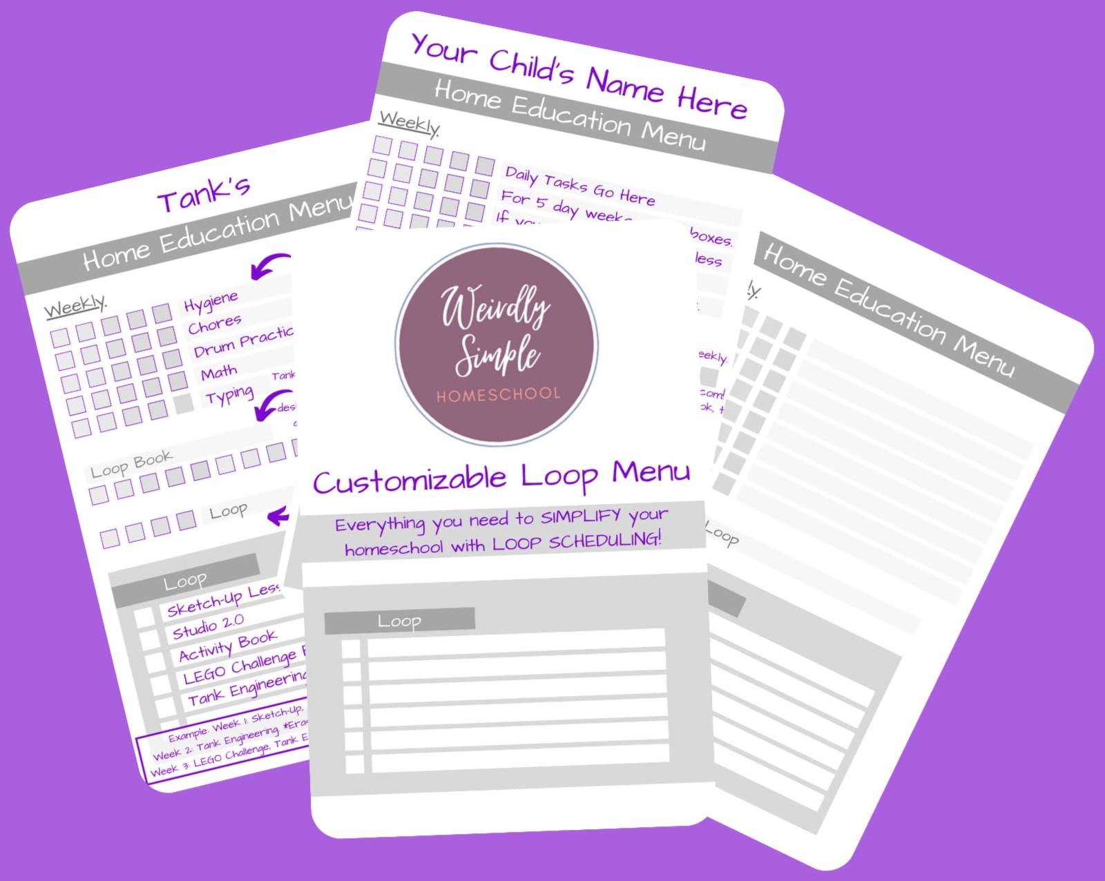 Customizable Loop Menu