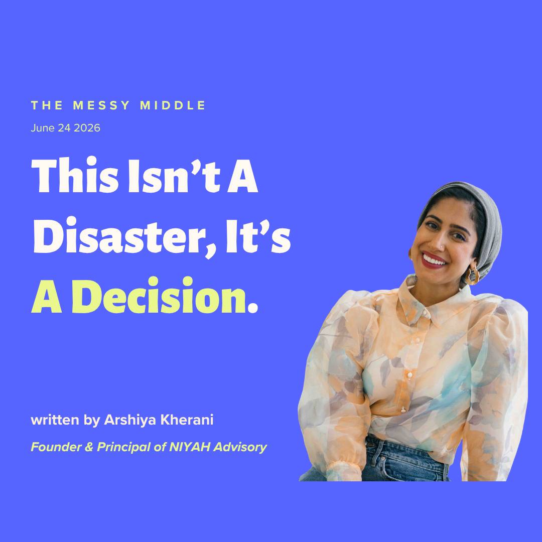 Arshiya Kherani, Executive and Founder Coach, on the newsletter "This Isn't A Disaster, It's A Decision." about the Boyle Heights warehouse fire and what four industrial disasters in Southern California reveal about organizational failure and leadership.