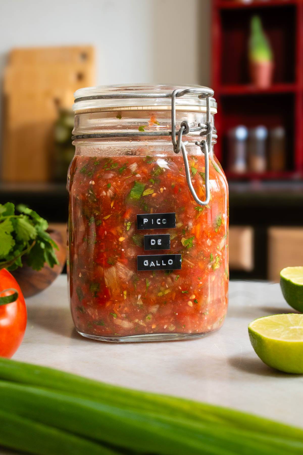Pico de gallo casero