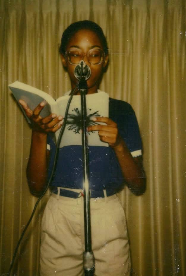 Tanya as a young reader and orator
