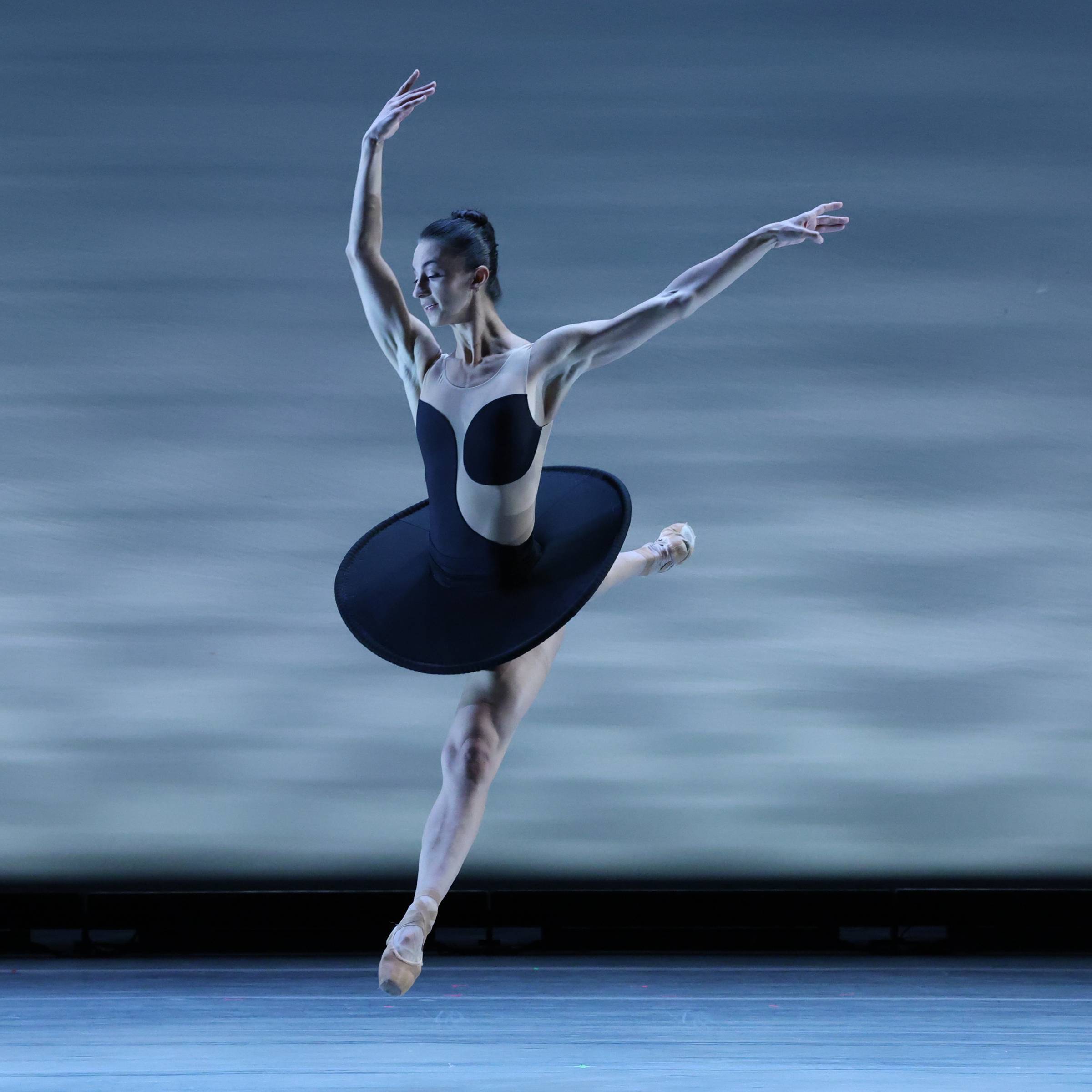 Water drop creating ripples on the surface.