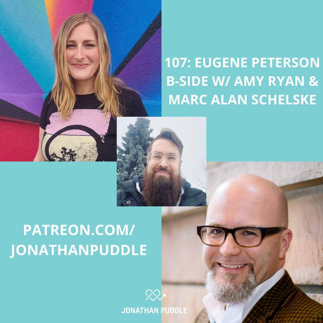 My pastor Amy and my friend Marc joined me for the B-Side to yesterday's interview with Winn Collier all about the life of Eugene Peterson. If you're a pastor then I highly recommend you take a listen to this discussion. I would post some juicy soundbite but its Friday afternoon and I am DONE with everything. Just trust me, it's a good conversation that will be challenging and encouraging to anyone serving in the church in a leadership capacity.⠀
⠀
Patreon exclusive. Link in bio.⠀
⠀
@amypassionate⠀
@marcalanschelske⠀
⠀
Happy weekend, everyone!