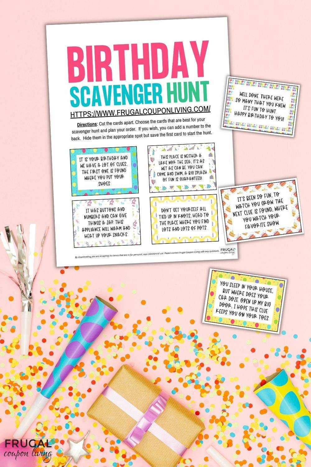 Birthday Scavenger Hunt