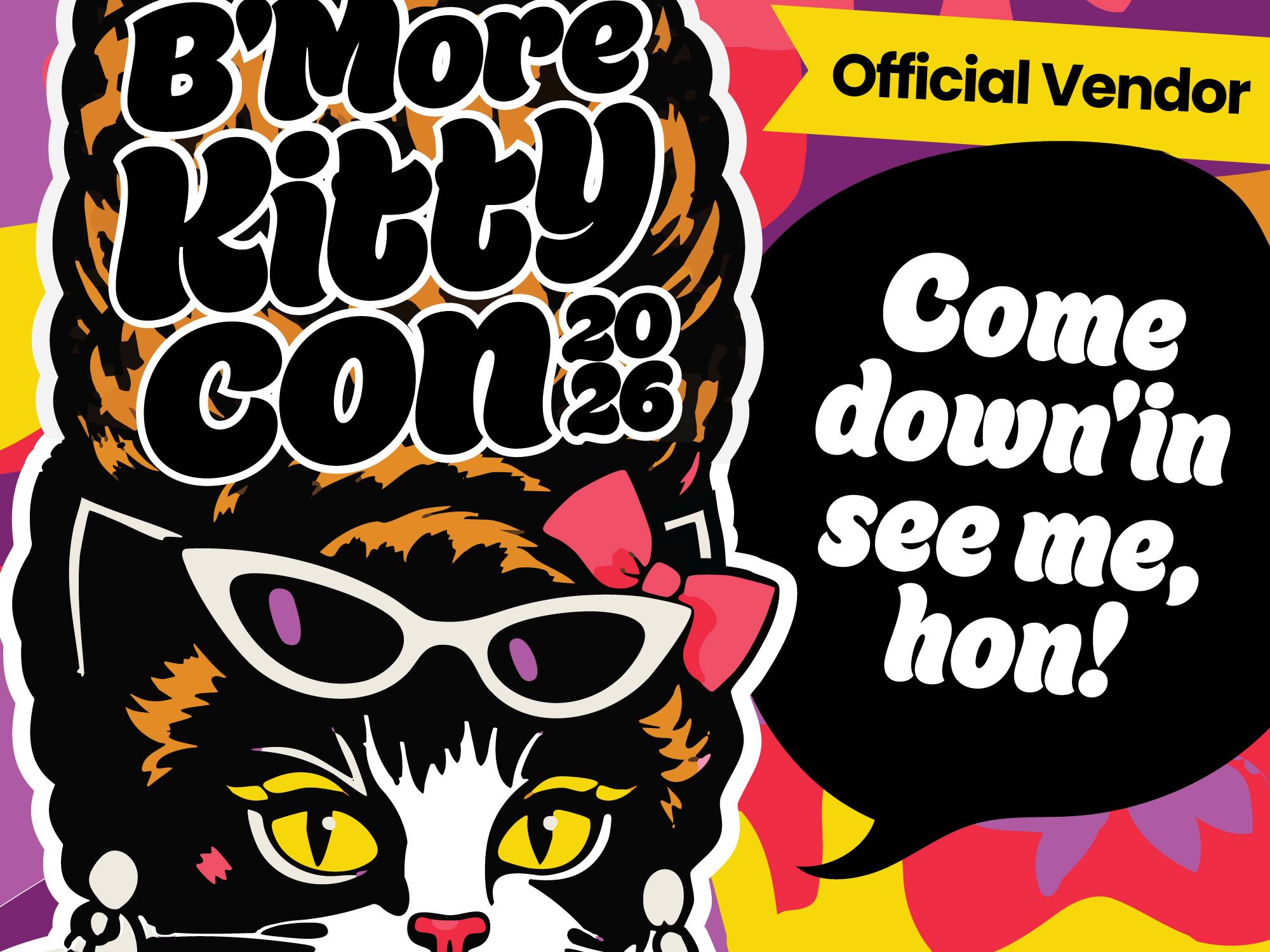 Baltimore KittyCon flyer 
