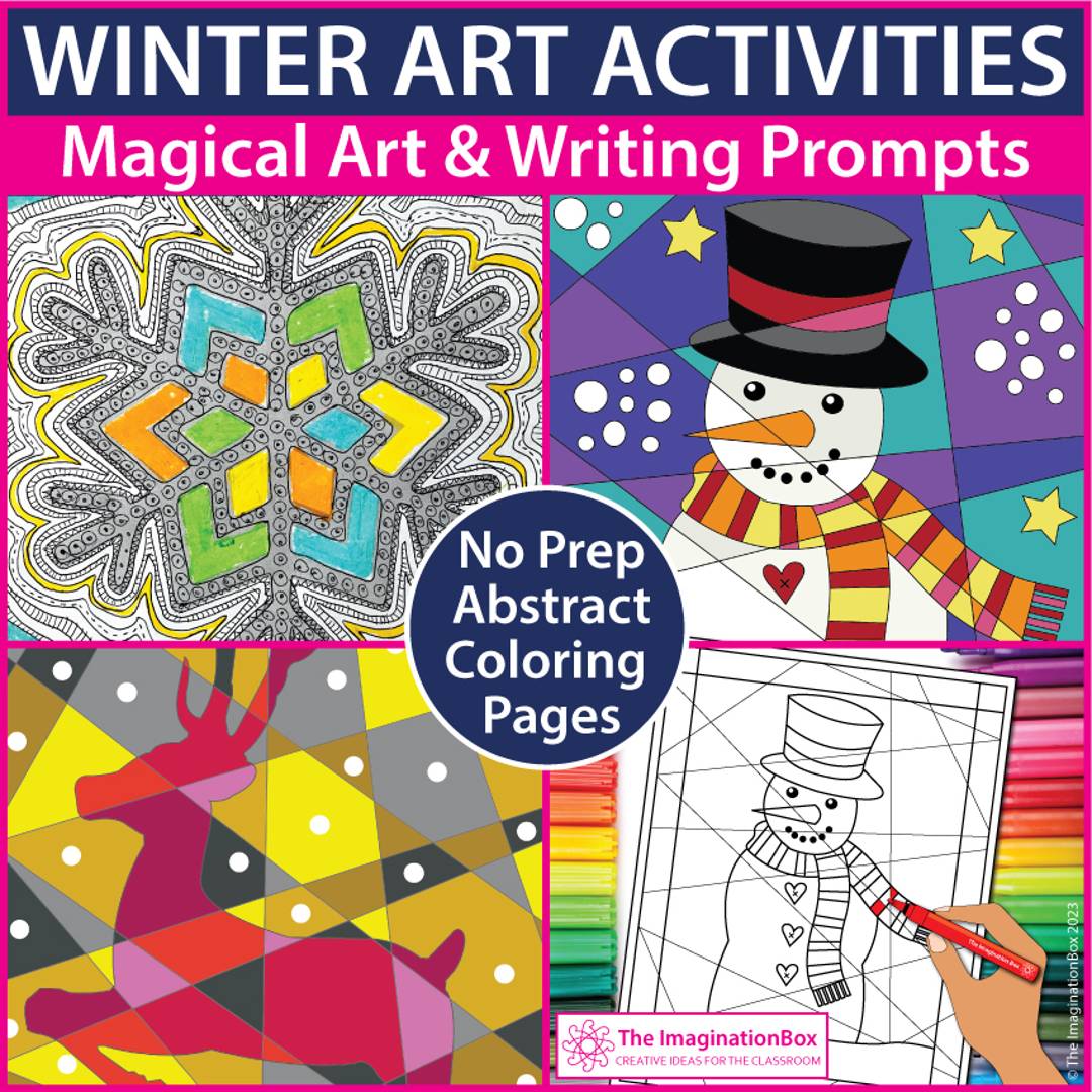 a bundle of christmas coloring activities