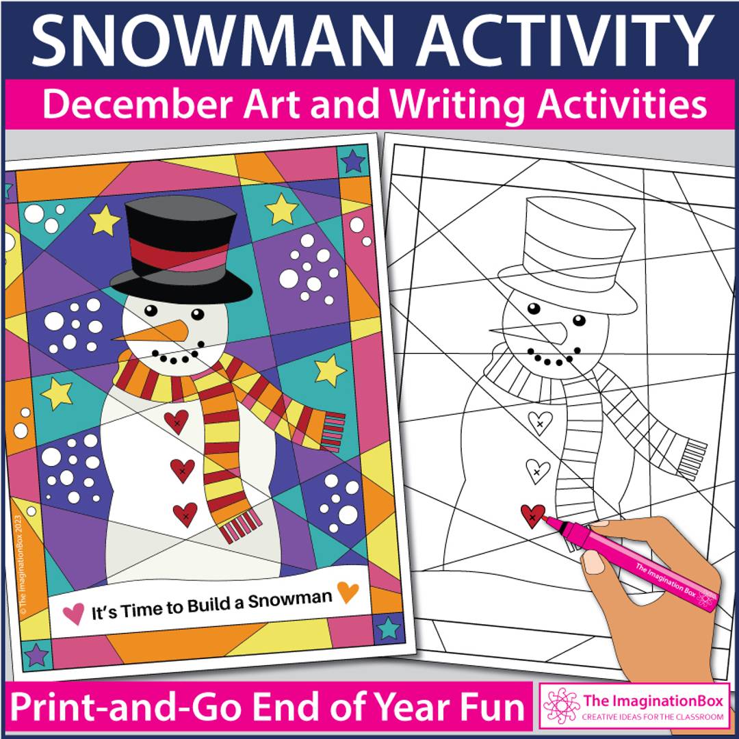 snowman coloring pages