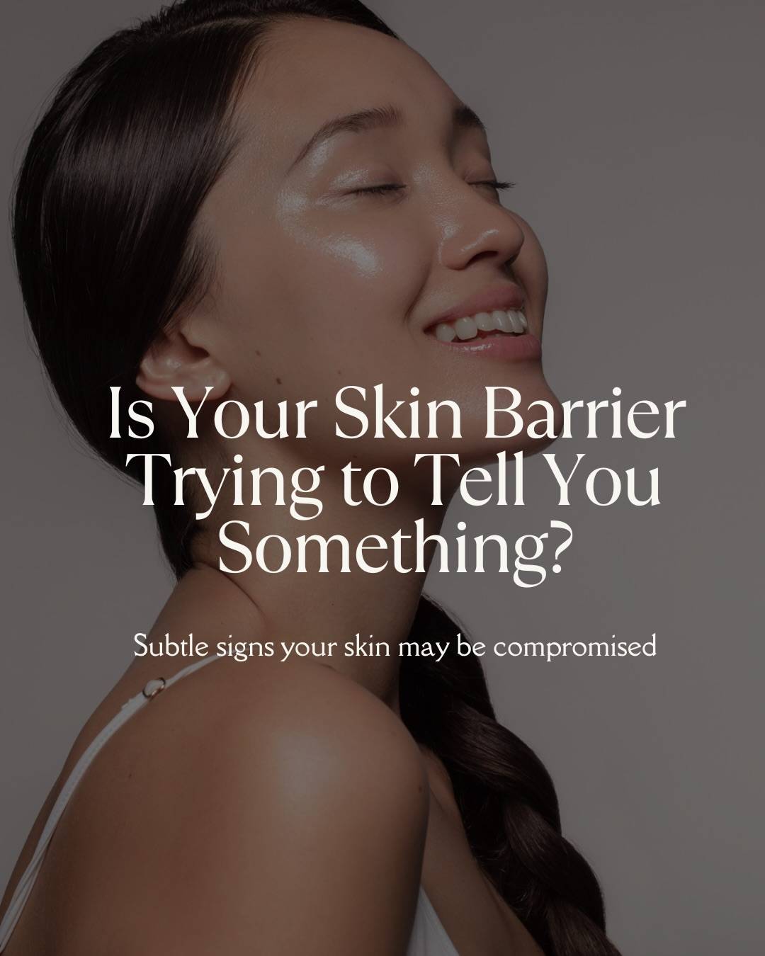 Breakouts don’t automatically mean your skin needs stronger products.

Sometimes your skin barrier is simply stressed.

And the tricky part?
A damaged barrier can look like acne, congestion, or “bad skin,” which often causes people to over-exfoliate and make things even worse.

Some common signs your skin barrier may be compromised:
✨ Tightness after cleansing
✨ Increased sensitivity
✨ Redness or inflammation
✨ Flaky but oily skin
✨ Burning or stinging products
✨ Breakouts that aren’t healing normally

One of the biggest things I focus on in the treatment room is repairing and strengthening the skin first.

Because correction works so much better when the skin is healthy enough to respond.

Healthy skin is resilient skin.
And sometimes the best thing you can do is slow down and support it instead of constantly trying to “fix” it.

I’m here to help guide you toward the best version of you — so you can feel comfortable in your skin and enjoy a healthy, radiant glow 

✨ Booking link in bio.