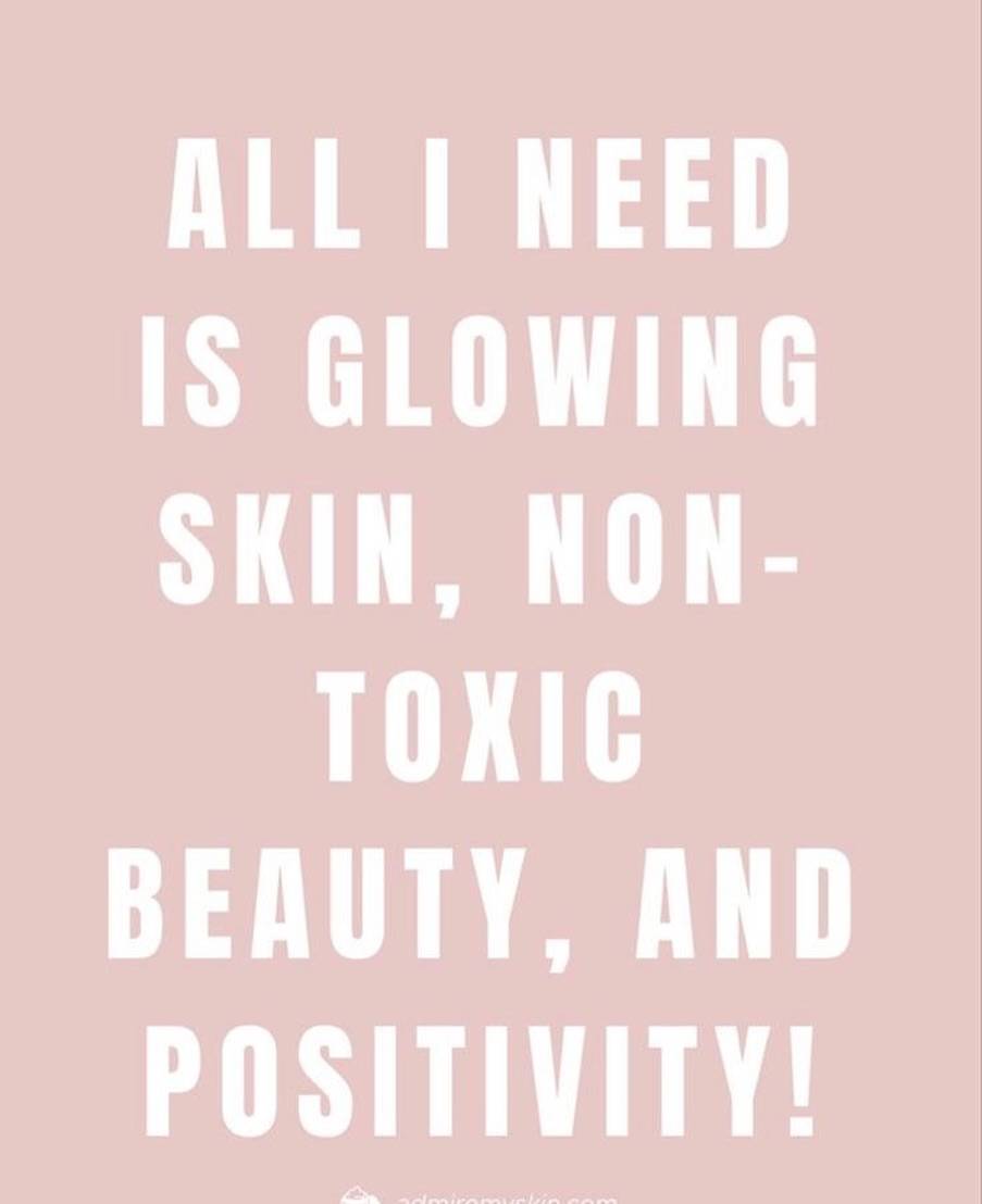 Isn’t it what we all need in life? 🩷

Monthly facials, products that are non toxic and contain quality ingredients, and a positive mindset! That’s the trifecta!