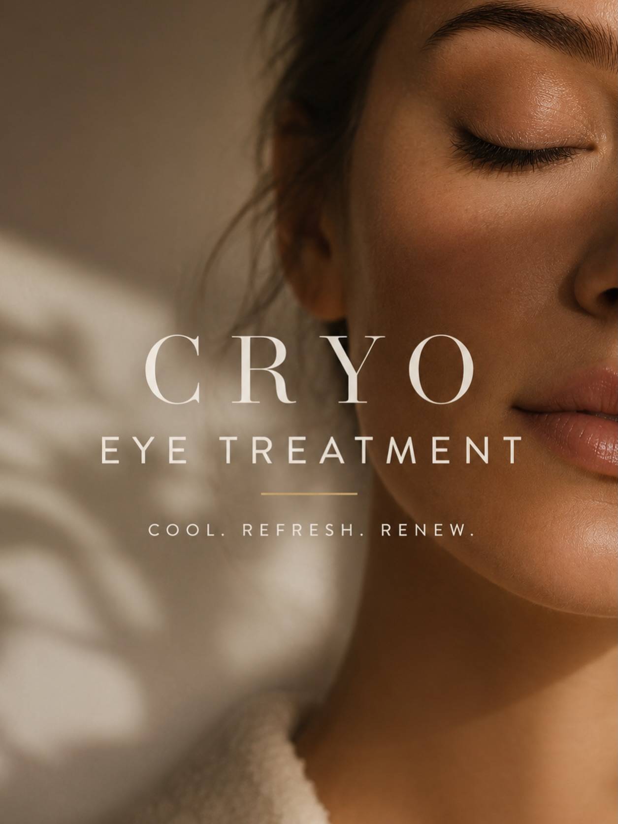 Why do your eyes look tired… even when you’re not?

Most people assume it’s just a lack of sleep, but the eye area is often the first place to show signs of stress, dehydration, and aging.

The skin around the eyes is thinner than the rest of the face, making it more vulnerable to:
✨ Puffiness
✨ Dehydration
✨ Fine lines
✨ Loss of firmness
✨ Dark circles

And while eye creams can help, sometimes the area needs a little extra support.

That’s why this month we’re offering a complimentary Cryo Eye Treatment when you book a Signature Facial with Kylie and mention “Cryo” when scheduling.

This cooling treatment combines Le Mieux’s Cryo Eye Mask with targeted serums to help reduce puffiness, boost hydration, and leave the eye area looking brighter, smoother, and more refreshed.

Because sometimes looking more rested isn’t about getting more sleep—it’s about giving your skin the care it needs.

To book, schedule a Signature Facial with Kylie before the end of June and mention “Cryo.”