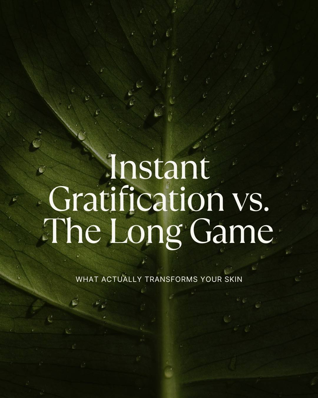 We live in a world that’s constantly promising faster results.

New product launches.
Trending treatments.
Before & afters that make it look instant.

But when it comes to your skin—
the real transformation happens over time.

Consistency will always outperform quick fixes.

The clients who see the biggest changes
aren’t the ones trying everything…

They’re the ones who stay committed
to what actually works.

That’s where the shift happens—
in your skin, your results, and how you feel.

If you’re ready to take a more intentional approach, let’s talk
Or explore our memberships for ongoing support (link in bio)
