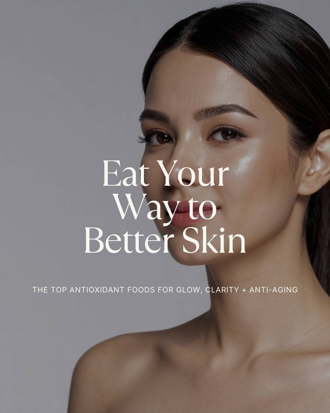 Glowing skin isn’t just about what you apply…
it’s about what your skin is being supported with daily.

Your body is constantly navigating oxidative stress—
from sun exposure, stress, inflammation, and environmental toxins.

And when that internal load builds up,
it often shows up on your skin first.

This is where antioxidants come in.

They help support collagen, calm inflammation, and protect your skin at a cellular level— so everything you’re doing topically can actually work better.

You don’t need to overhaul everything overnight.  Small, consistent shifts make the biggest difference.

Start with what you’re eating. Your skin will follow.

✨ Save this for your next grocery run
✨ Want more practical skin + wellness tips? Join our email list (link in bio)