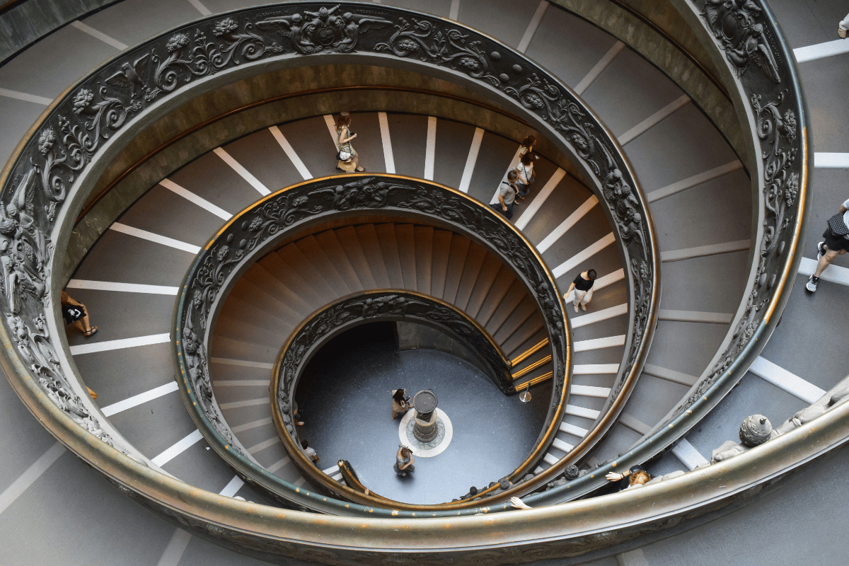 spiral staircase