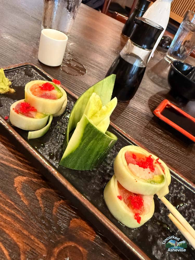 Summer rolls Miyagi Asheville NC