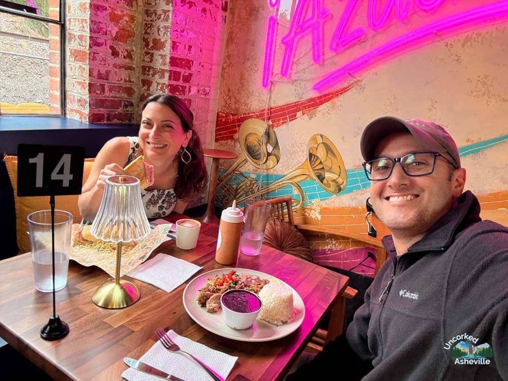 Selfie Guajiro Cuban Comfort Food Asheville NC