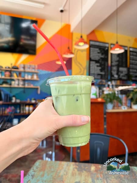 On Your Bike Iced Matcha Marshall NC