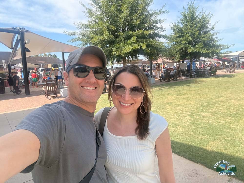 Selfie at Hickory Farmers Market