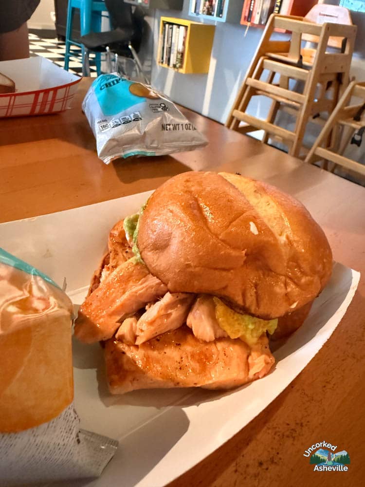 Sandwich at Hatch Hickory NC